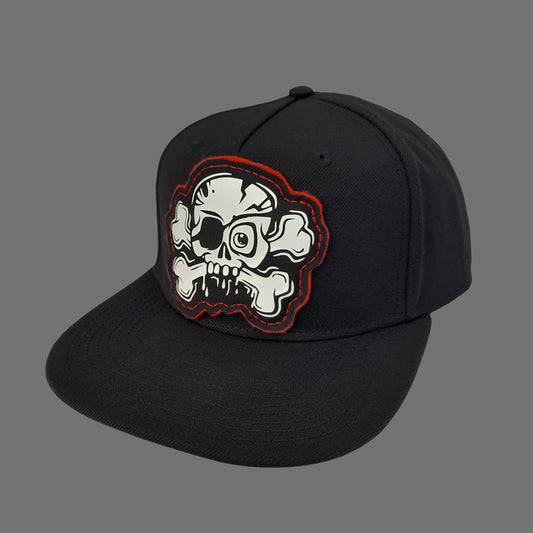 Snapback "Skull rouge"