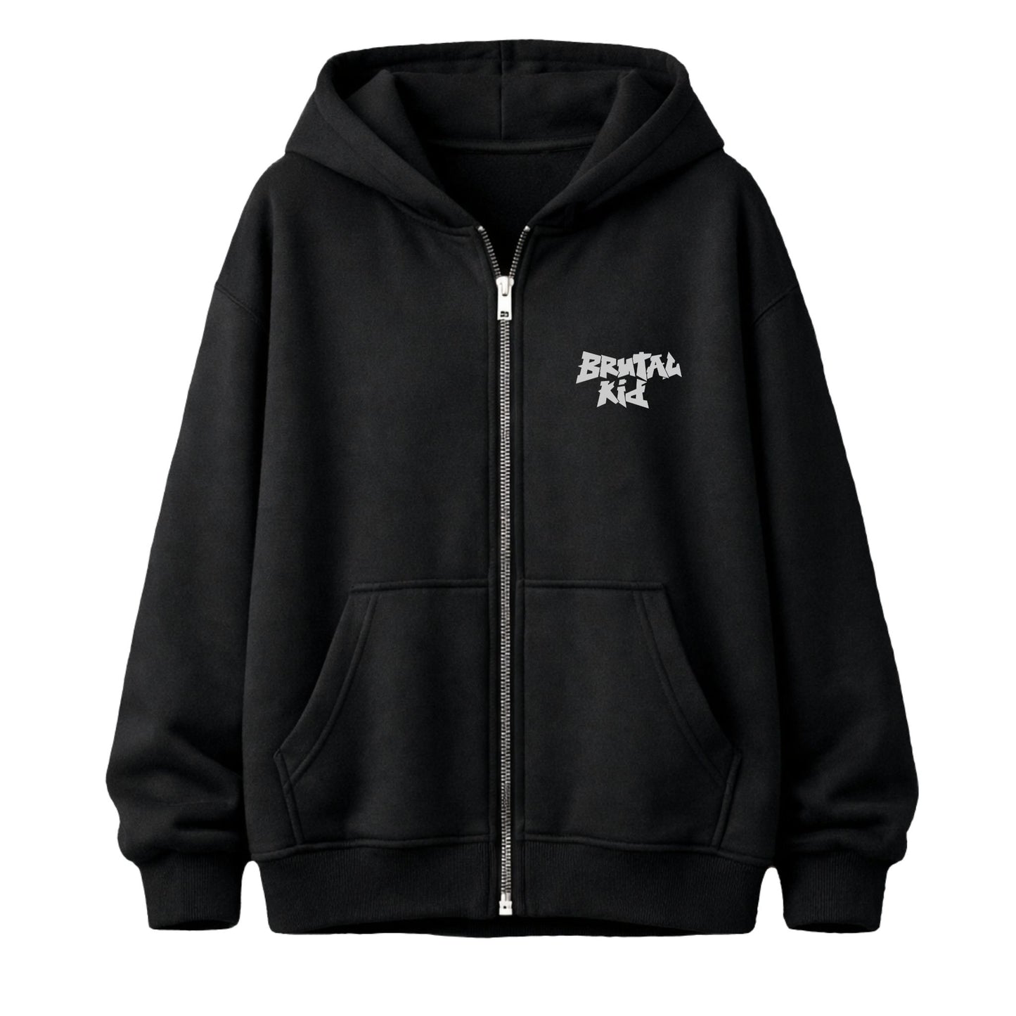  Sweat à capuche zippé "DJ"