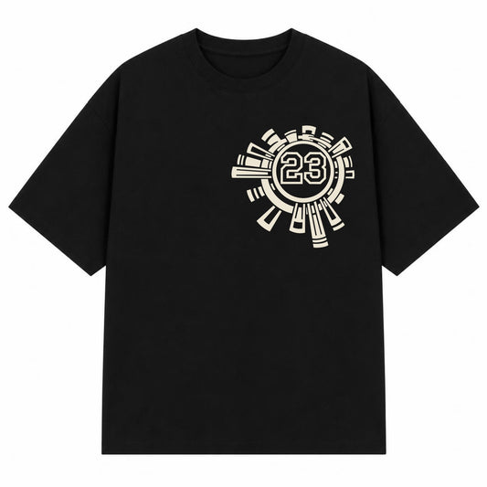 T-shirt oversize "23"