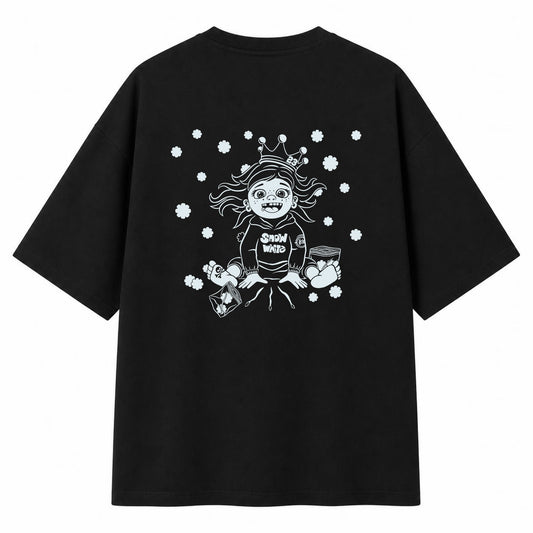 T-shirt oversize "Snow White"