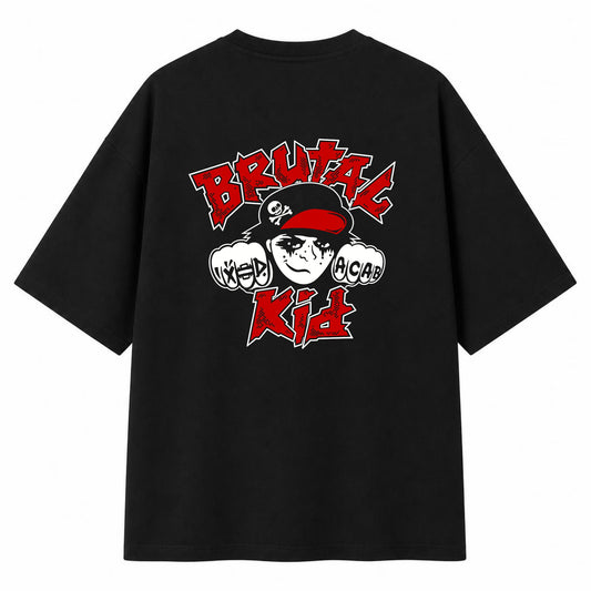 T-shirt oversize "Brutal kid"