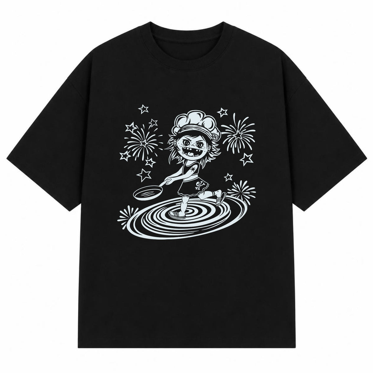 T-shirt oversize "ké"